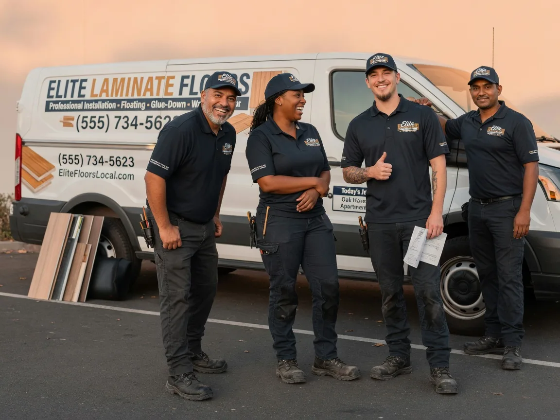 Laminate flooring installation company in Lodi, OH